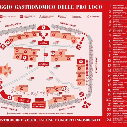 Tutti i temi della sfilata contadina e i menu' del Festival delle Sagre 2023 [MAPPE E INFO]