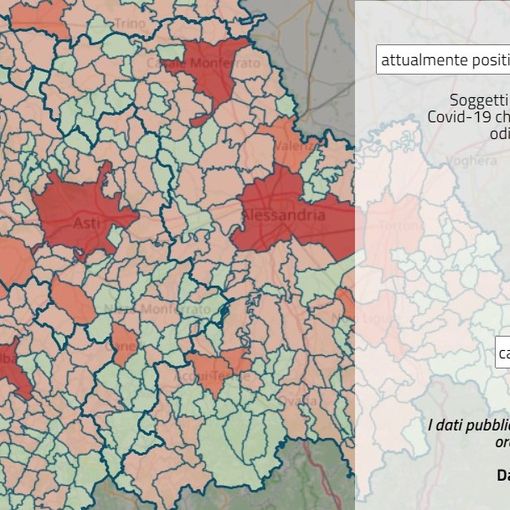 Mappa contagi covid