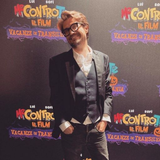 Matteo Curallo sul set (Ph. Facebook)