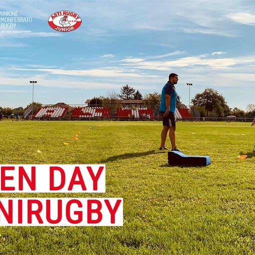 Sabato ad Asti primo appuntamento con il Minirugby, per bimbi tra i 5 e i 12 anni