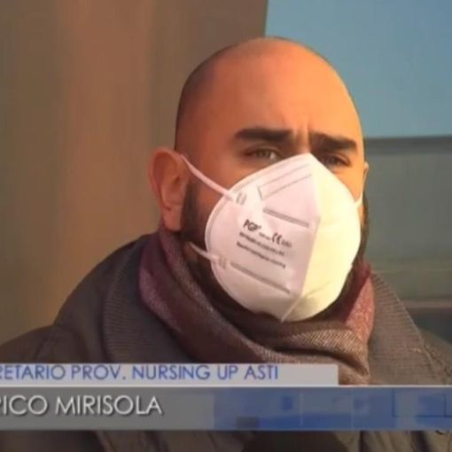 Enrico Mirisola, segretario aziendale Nursing Up di Asti