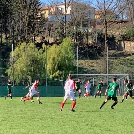 Un'immagine del match odierno