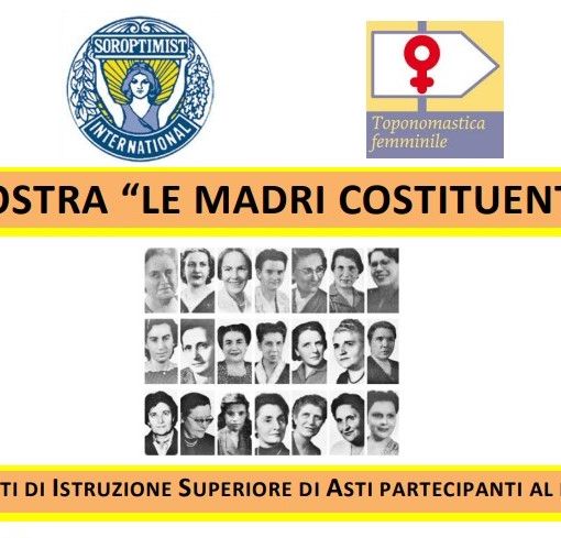 Locandina mostra Madri Costituenti