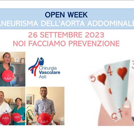 Screening gratuiti, al Cardinal Massaia, per prevenire l’aneurisma dell’aorta