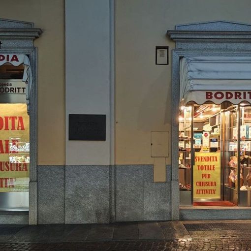 Asti perde un'altra attività storica: anche l'Ortopedia Bodritti sta per 'abbassare le serrande'