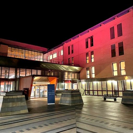 Anche l'ospedale di Asti si tinge di rosa per il mese della prevenzione