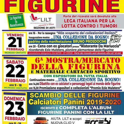 Ad Asti tornano le Giornate delle &quot;figu&quot;. Il 21, 22 e 23 febbraio all'Ospedale Cardinal Massaia