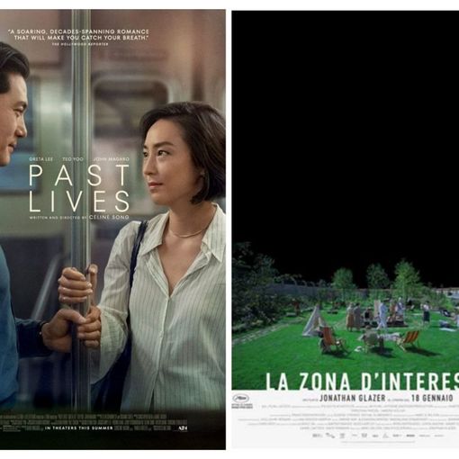 Le locandine dei due film in programmazione