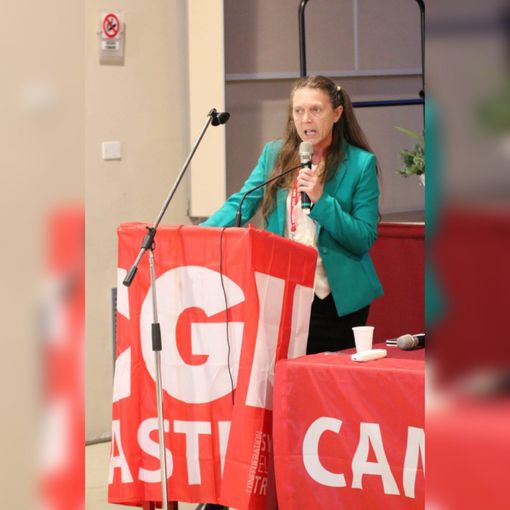 La segretaria generale Slc Cgil Patrizia Bortolin