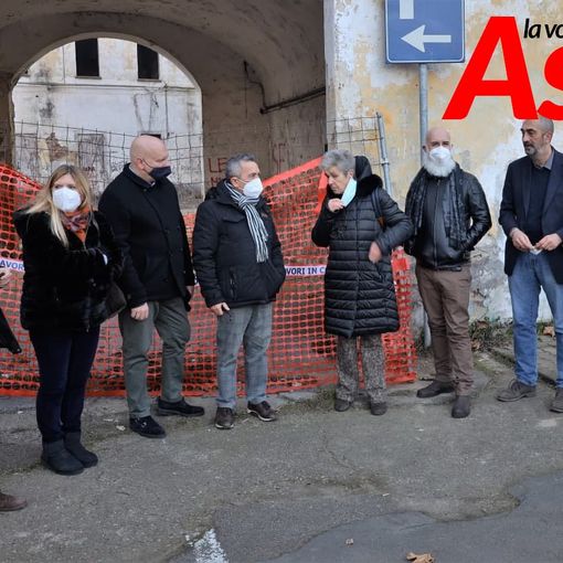 Alcune immagini del primo &quot;Percorso di ascolto&quot; del candidato sindaco di centrosinistra e di alcuni membri della coalizione