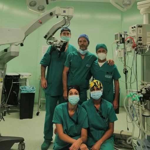 Il personale del reparto
