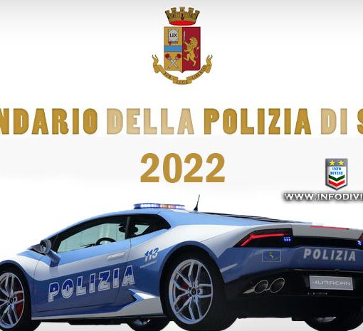Presentato oggi a Roma il Calendario 2022 della Polizia di Stato