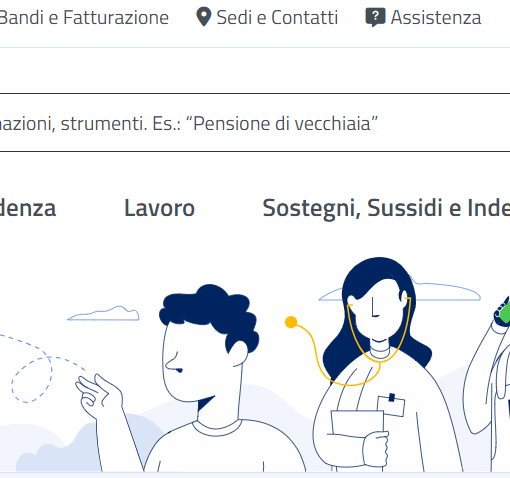 Il portale dell'INPS