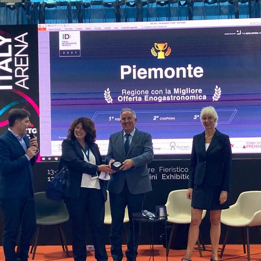 Al Piemonte l’Oscar del turismo enogastronomico in Italia e il terzo posto per la reputazione online