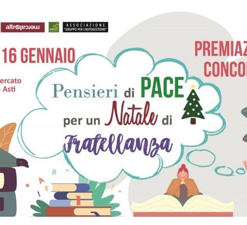 Sabato si terrà la premiazione del concorso per le scuole “Pensieri di Pace per un Natale di Fratellanza”