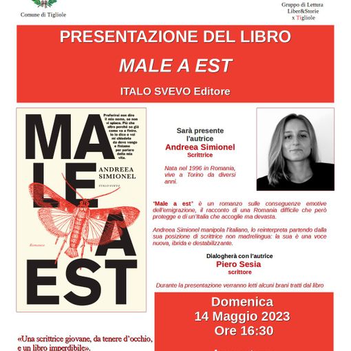 Il manifesto di presentazione del romanzo
