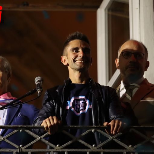 La presentazione di Federico Arri, vincitore dello scorso anno (Merphefoto)