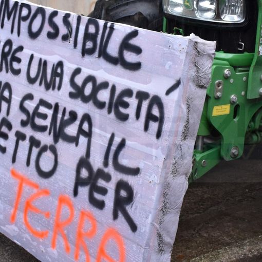 Gli agricoltori piemontesi sono arrivati a Sanremo: &quot;Siamo pacifici, ma determinati&quot; [GALLERIA FOTOGRAFICA E VIDEO]