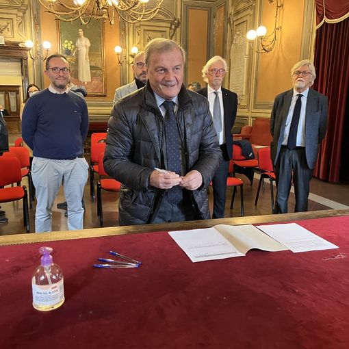 La firma di questa mattina