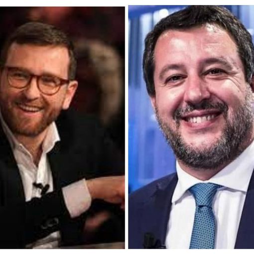 Giuseppe Provenzano e Matteo Salvini