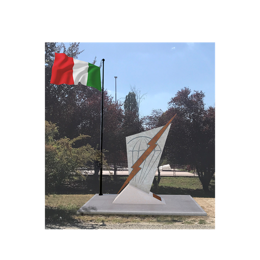 Un rendering del monumento