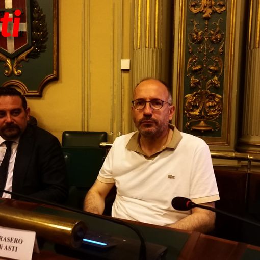 Il sindaco di Asti Maurizio Rasero e il prefetto, Claudio Ventrice, oggi a Torino per la conferenza di pubblica sicurezza [Videointervista]