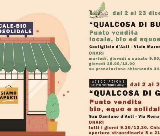 Locandina delle aperture pre natalizie