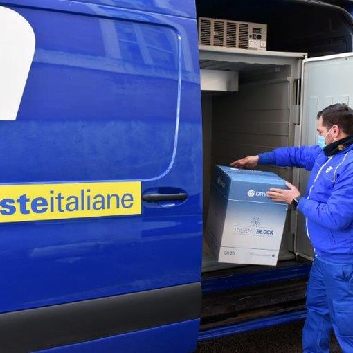 In consegna da Poste Italiane altre 3500 dosi di vaccino Moderna ad Asti
