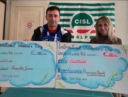 La solidarietà della SLP CISL Asti nei confronti dell'Associazione Piemonte Sindrome XFragile