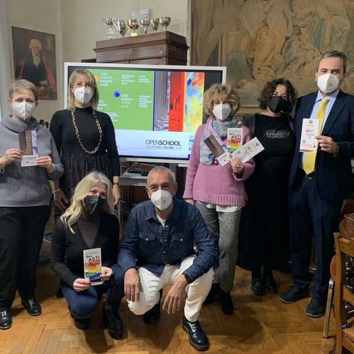 Alcuni componenti dello staff dell'IIS Alfieri