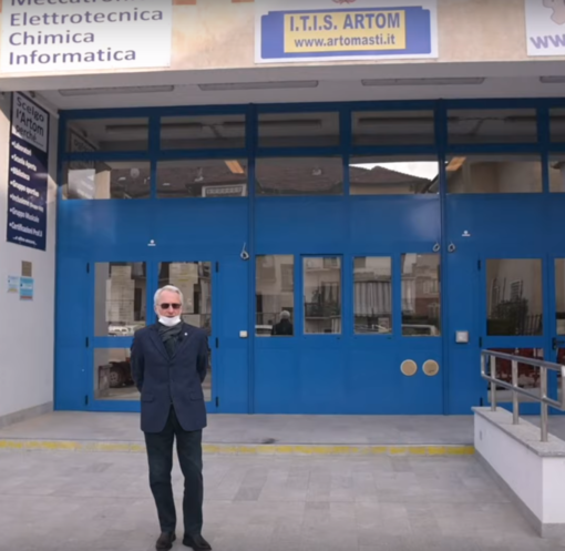 L'Istituto Artom di Asti e il Dirigente Scolastico Franco Calcagno