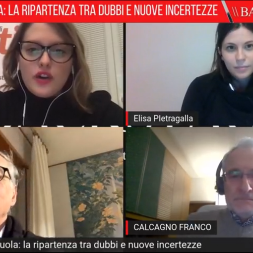Covid e scuola ieri sera al centro di &quot;Backstage&quot;, il nostro approfondimento giornalistico