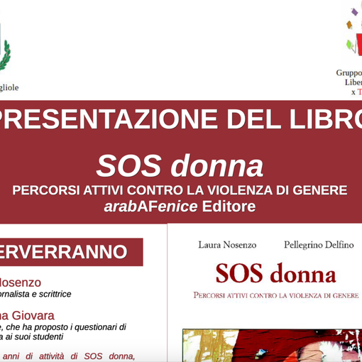 Tigliole sfoglia il libro di SOS donna contro la violenza di genere