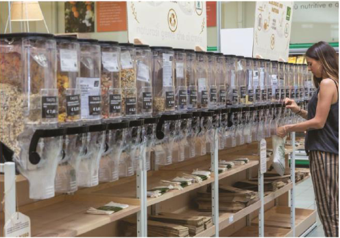 Da NaturaSì in piazza Torino ad Asti, si amplia la ricca linea dei prodotti sfusi