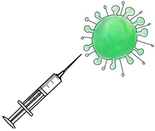 Asti, una siringa contro il virus verde sarà il logo dei volontari in supporto alle vaccinazioni
