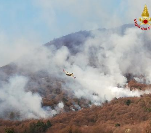 Approvato il piano regionale, antincendi boschivi 2021-2025