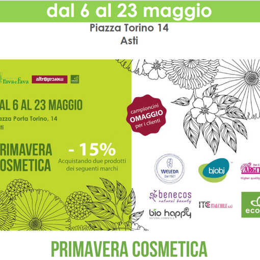 PrimaVera CosmEtica alla Rava e Fava,  il benessere torna a fiorire