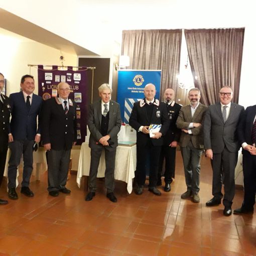 Alcuni momenti della serata conviviale del Lions Club Costigliole d'Asti
