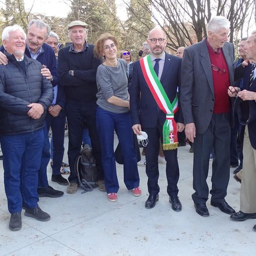 Il sindaco Rasero con il presidente Ercole e alcuni ospiti