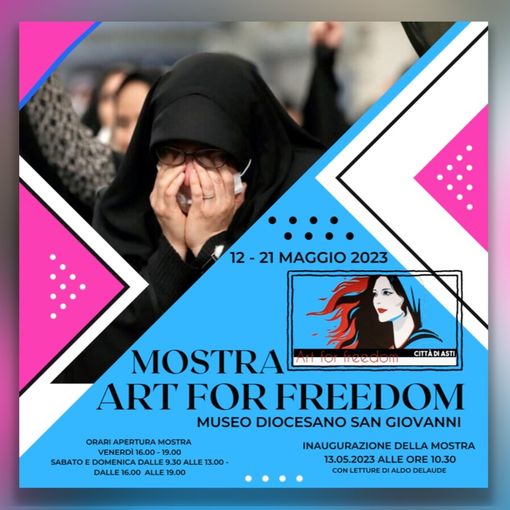 &quot;Art for Freedom&quot;: una Mostra che Promuove i Diritti e la Libertà delle Donne ad Asti
