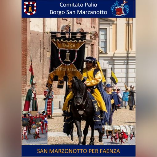 Palio, anche il borgo San Marzanotto partecipa alla &quot;corsa&quot; della solidarietà per la Romagna