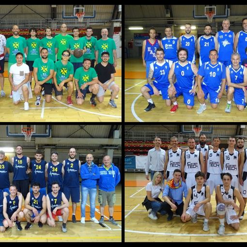 Nelle foto le 4 formazioni impegnate lunedì sera nei &quot;quarti di finale&quot; con gare dirette da Roberto Pettenuzzo coadiuvato al tavolo da Nicolo' Smania e Denis Pettenuzzo