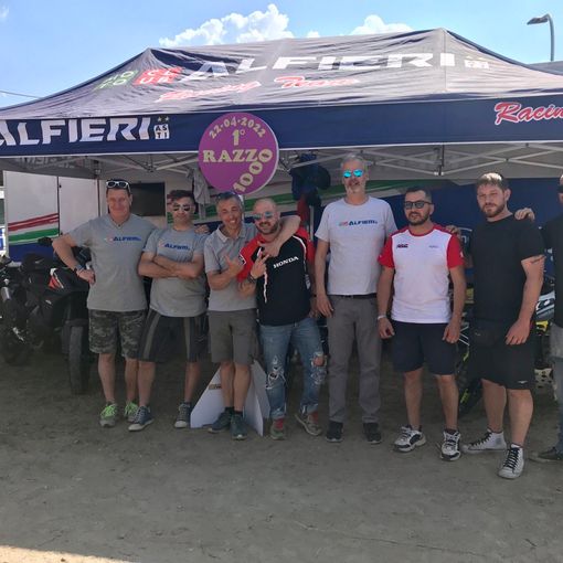 Grande successo per la prima uscita pubblica della sezione Turismo del Moto Club Alfieri