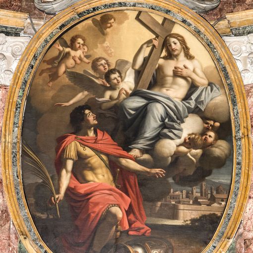Stefano Tofanelli, &quot;San Secondo davanti al Redentore&quot;, Collegiata, 1780-1790