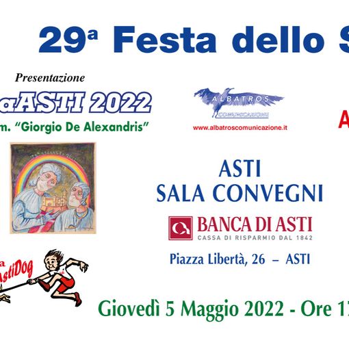 L'invito alla presentazione della &quot;Festa dello Sport&quot;