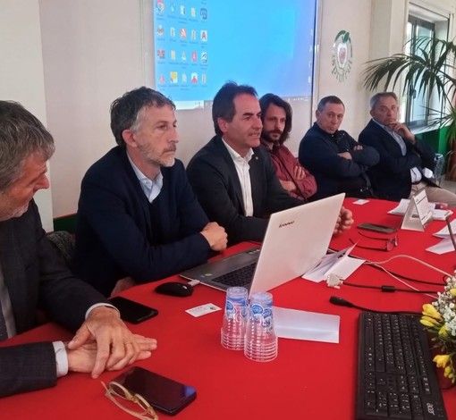 Un momento dell'incontro di Lagnasco