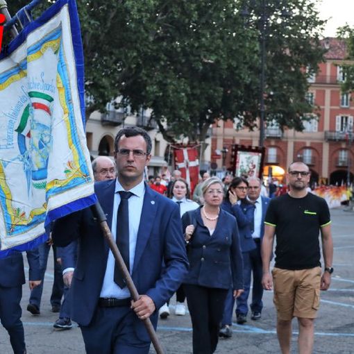 La cerimonia di apertura della Tenzone Bronzea, svoltasi ad Asti lo scorso anno (Merphefoto)