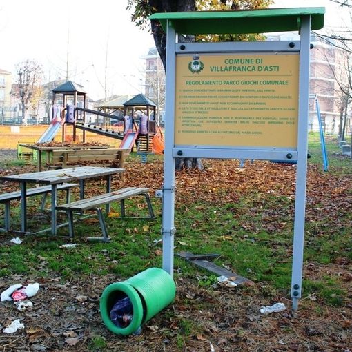 atti di teppismo al Parco Valentino