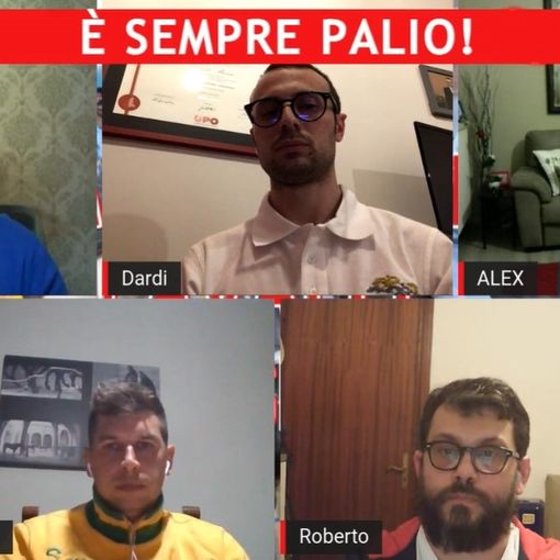 Un fermo immagine tratto dalla trasmissione
