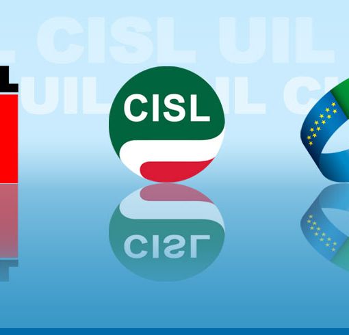 Loghi CGIL, CISL e UIL